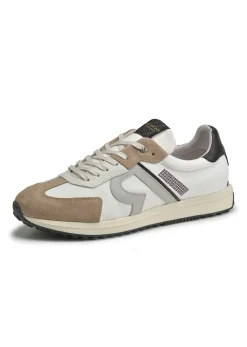 Baskets blanches / beiges / grises BLUNT