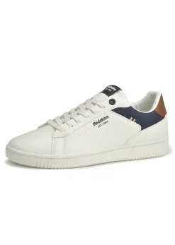 Baskets blanches / marines / cognacs GUNRAY