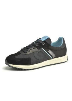 Baskets bleu foncé / noires BLUNT