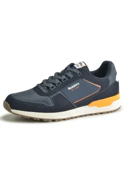 Baskets Brams marines/oranges