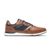 Baskets cognac / marines ACTUELI