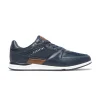 Baskets cognac / marines ACTUEL