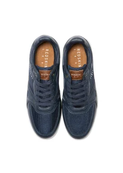 Baskets cognac / marines ACTUEL