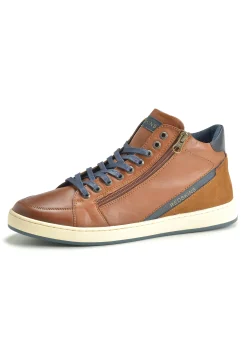 Baskets Decker cognac/marine