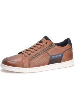 Baskets Distrait cognac/marine