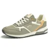 Baskets kaki / blanches / beiges OSTER