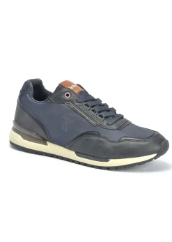 Baskets marines / noires ORANGER