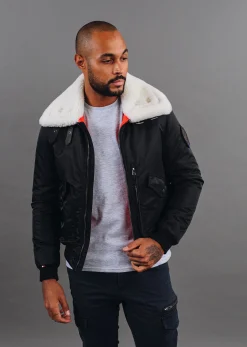 Blouson AIRCRAFT FALCON noir