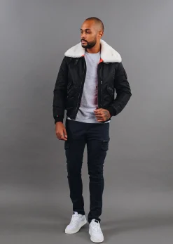 Blouson AIRCRAFT FALCON noir