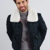 Blouson bleu marine AIRCRAFT PHENIX