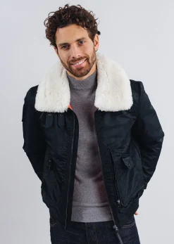 Blouson bleu marine AIRCRAFT PHENIX