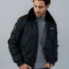 Blouson bleu marine HURRICAN FIGHTER