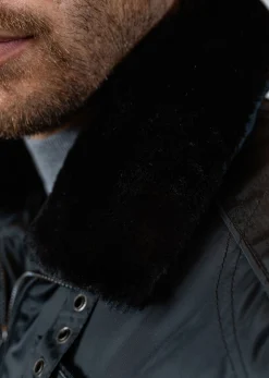 Blouson bleu marine HURRICAN FIGHTER