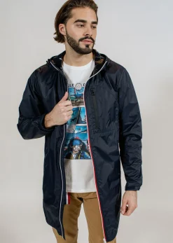 Blouson bleu marine HYDRO MIST