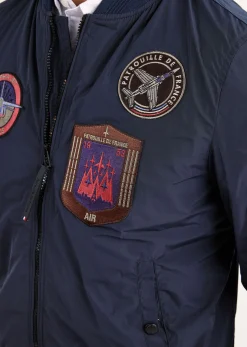 Blouson bleu marine RAPTOR MEMORY