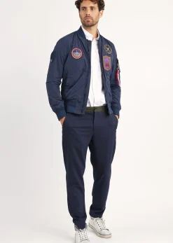 Blouson bleu marine RAPTOR MEMORY