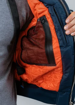 Blouson bleu marine SUPERSONIC PHENIX