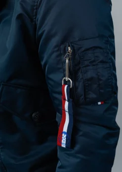 Blouson bleu marine SUPERSONIC PHENIX