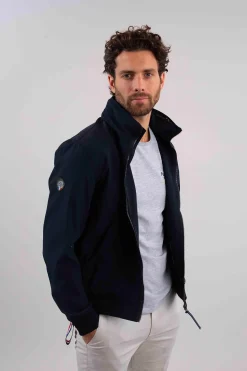 Blouson bleu marine YANKEE LIMA