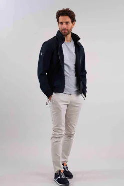 Blouson bleu marine YANKEE LIMA