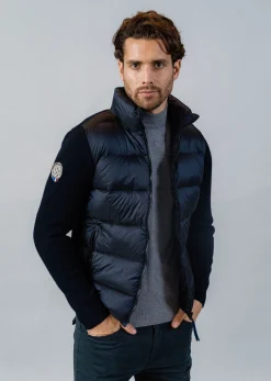 Blouson en nylon ATLAS TITTAN bleu marine