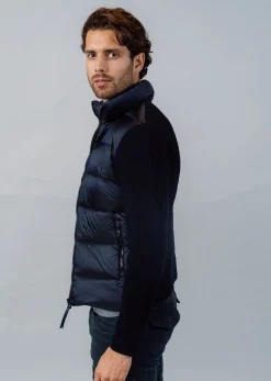 Blouson en nylon ATLAS TITTAN bleu marine