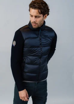 Blouson en nylon ATLAS TITTAN bleu marine