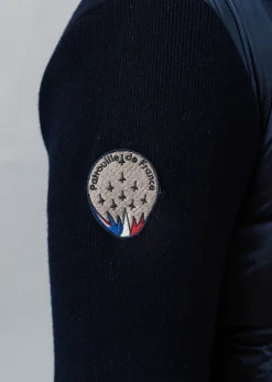Blouson en nylon ATLAS TITTAN bleu marine