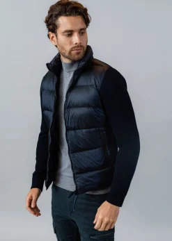 Blouson en nylon ATLAS TITTAN bleu marine