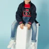 Blouson enfant bleu marine