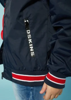 Blouson enfant bleu marine