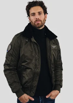 Blouson kaki HURRICAN FIGHTER