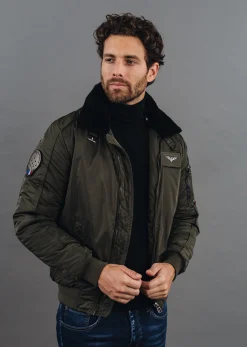 Blouson kaki HURRICAN FIGHTER