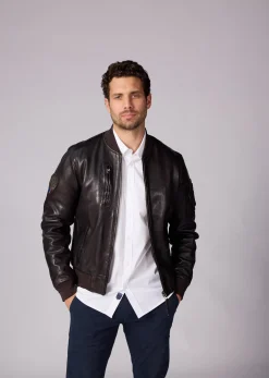 Blouson marron RICK ALPHA