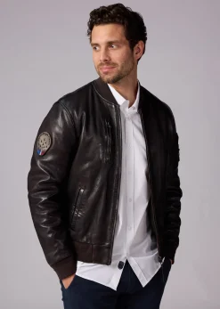 Blouson marron RICK ALPHA