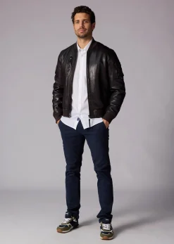 Blouson marron RICK ALPHA