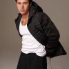 Blouson noir / vernis noir CANT ANTARTICA