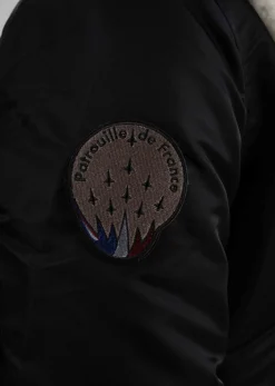 Blouson noir AIRCRAFT PHENIX