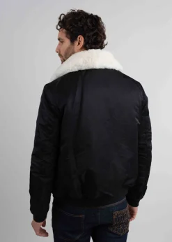 Blouson noir AIRCRAFT PHENIX
