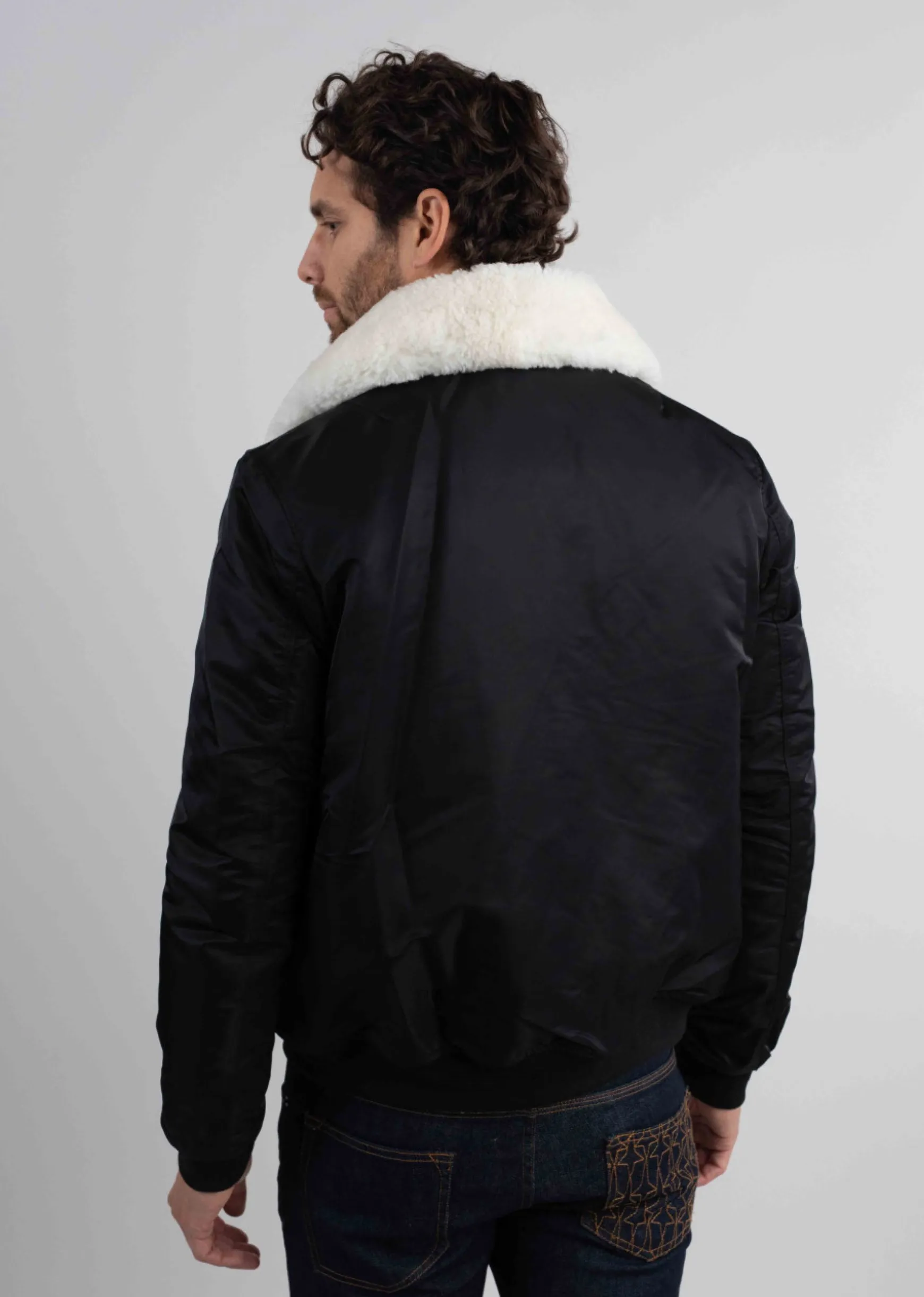 Blouson noir AIRCRAFT PHENIX