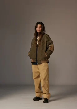 Blouson vert SHAKES OLYMPE