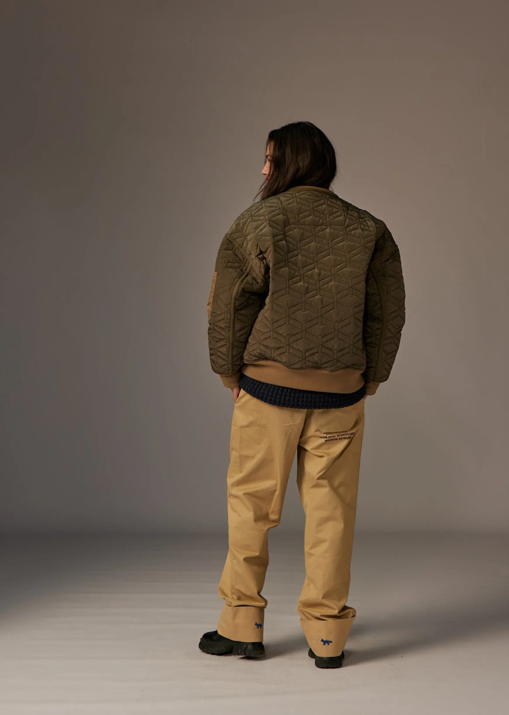 Blouson vert SHAKES OLYMPE