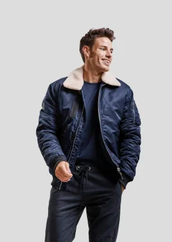 Bombers bleu marine HERMITAGE ALLPORT