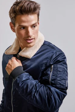 Bombers bleu marine HERMITAGE ALLPORT
