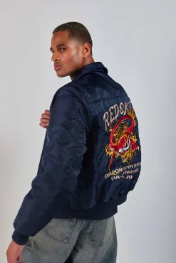 Bombers Dragon Fighter bleu marine