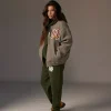 Bombers gris JANE LUCIE