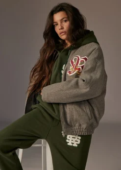 Bombers gris JANE LUCIE