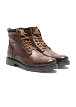 Boots cognac marron TENDANCE