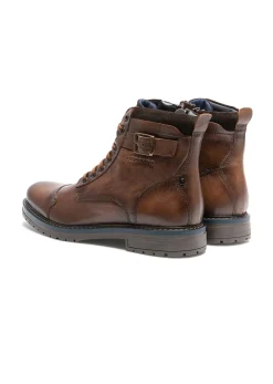 Boots cognac marron TENDANCE