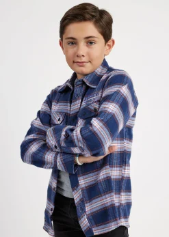 Chemise bleue